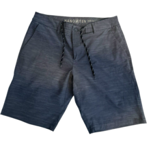 Hang Ten Men’s Hybrid Stretch Fabric Shorts Size 34 Blue w/Drawstrings C... - $28.50