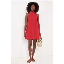 NWOT Tuckernuck Pomander Place Red Gauze Cotton Morgan Swing Dress Size ... - £42.42 GBP