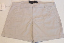 Calvin Klein Jeans Women&#39;s Casual Stretch 4 pockets Shorts  Flight Tan Sz 2 - £12.42 GBP