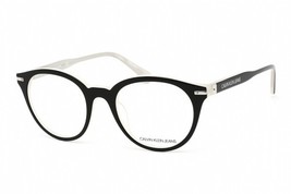 CALVIN KLEIN JEANS CKJ20513 073 Black/Milky White 50mm Eyeglasses New Au... - $29.39