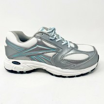 Reebok Work On Line Light Grey Oxford Womens Size 7 Composite Toe Sneakers RB447 - £27.45 GBP