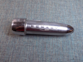 VTG HOMART Rocket Space Age Sears Flashlight Art Deco Chrome Bullet USA - $17.10