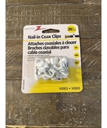 Zenith Nail-In Coax Clips 20 Pcs - $20.67 CAD