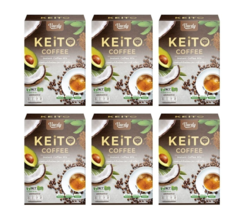 6X Vardy Keito Coffee Keto Instant Powder Mix MCT Control Hunger Help Ex... - £126.83 GBP