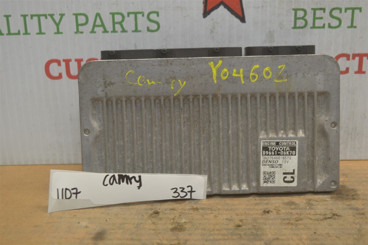 8966106K70 Toyota Camry 12-14 Engine Control Unit ECU Module 337-11D7 - $22.04