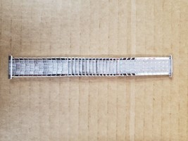 Speidel white gold Fill Stretch 1970s Vintage Watch Band Nos W5 - £43.71 GBP