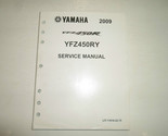 2009 Yamaha YFZ450R YFZ450RY Servizio Riparazione Negozio Manuale OEM - $54.99