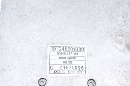 86-95 MERCEDES-BENZ W124 RADIO AMPLIFIER Q1566 image 11