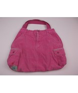 HANDMADE UPCYCLED KIDS PURSE PINK SHORTS 5 CMPMT 15X10.5 IN UNIQUE ONE O... - £2.35 GBP