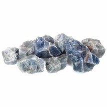 1 lb Blue Calcite untumbled stones - $310.48 MXN