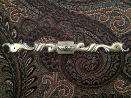 Vintage Keeler KBC Brass Ornate Style Draw Pull Cabinet Handle - 7.75” L... - $3.96