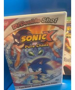 Sonic X 4 DVD Lot Revenge of the Robot, Heads Up, Pure Chaos, Cracking K... - $29.70