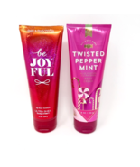 Bath &amp; Body Works BE JOYFUL &amp; TWISTED PEPPERMINT Ultra Shea Body Cream S... - $546.18 MXN
