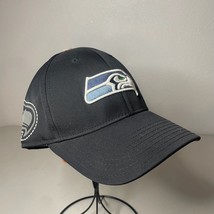 Seattle Seahawks Hat Cap Fitted Mens Large Extra Large NFL Equipment Reebok Logo - £9.52 GBP