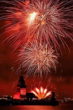 Digital Image Picture Photo Pic Wallpaper Background Fireworks In Night ... - £0.76 GBP