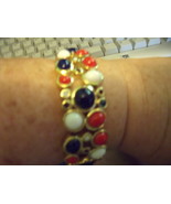 Joan Rivers Patriotic Stretch 7 to 7 1/2 inch Cuff Look Bracelet - $30.00