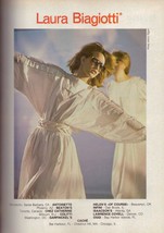1985 Laura Biagiotti Arthur Elgort Sexy Sunglasses Vintage Fashion Print Ad 80s - £4.74 GBP