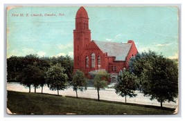 First Methodist Episcopal Church Omaha Nebraska NE DB Postcard V16 - £2.10 GBP