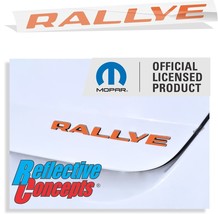 RALLYE Emblem Overlay Decal for 2013-2016 Dodge Dart - $11.99