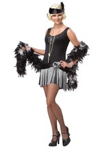 California Costumes Boop Boop A Doo Teen Costume Dress Black/Silver Junior 11-13 - £21.56 GBP