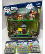 Smurfs Micro Village Gargamel Castle &amp; Windmill Playset EXCLUSIVE with 9... - $2,209.68 MXN