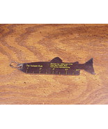 Novelty Advertising Dishonest Fishing Ruler Keychain, Bennett Industries  - £5.46 GBP