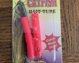 Catfish Stopper Lures Bait Tube Fishing Lure, 2 Pack Pink-Brand New-SHIP... - $8.79