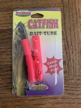 Catfish Stopper Lures Bait Tube Fishing Lure, 2 Pack Pink-Brand New-SHIP... - £7.04 GBP