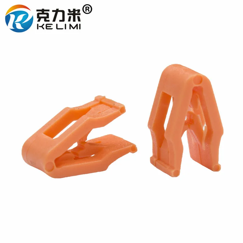 KE LI MI Orange Plastic Auto Instrument Panel Dashboard Retainer Rivet Snaps - £10.65 GBP