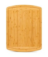 MASSIVE Extra Large Bamboo Cutting Board –Wooden Carving Board for meat,... - £75.58 GBP+