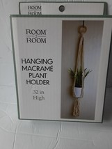 32&quot; High Hanging Macrame Plant Holder - $12.86