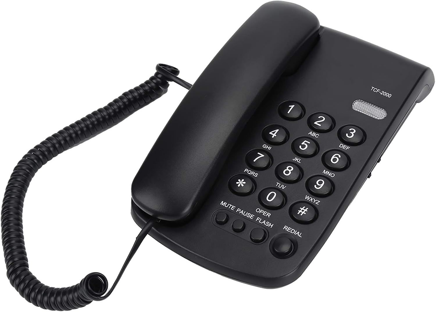 Uvital Desktop Corded Telephone, P/T Mode, Mute, Pause, Redial, Flash,, ... - $36.99
