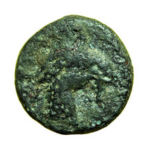 Ancient Greek Coin Phokaia Ionia AE9mm Athena / Griffin Head 01017 - £20.06 GBP