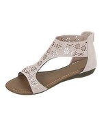 Color: Cream,Size: 9 - Crazy Daisies Summer Sandals - $55.37 CAD