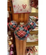 Disney Mickey Mouse Icon Plaid Ornament NEW - $54.19 CAD