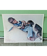 Fred Rothenbush &quot;Little Friends&quot; Boy w Dog Limited Edition  Print 110/950 - £94.85 GBP