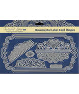 Tattered Lace. Ornamental Label Card Shapes Die Set. - $14.00