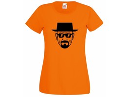 Womens Breaking Bad Heisenberg with Sunglasses T-Shirt; Serious Walter Tshirt - $24.74