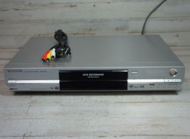 Panasonic DMR-E55 DVD Recorder Player DVD-RAM DVD-R Silver *Dim Display* - $37.00