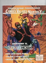 VINTAGE 1994 Comic Values Monthly #95 Attic Books Zero Hour - £11.86 GBP
