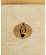 Vintage Necklace Bracelet Charm Pendant Southwestern Feather 1990 - €8,52 EUR