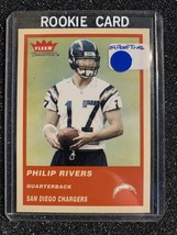 2004 Fleer Tradition #337 Philip Rivers RC chargers rookie - £7.54 GBP