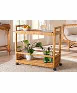 Utari Natural Rattan Kitchen Cart - $675.03 CAD