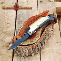 5 in 1 Knife Flash Light Fire Starter Belt Cutter Bottle Opener Glass Br... - $16.81