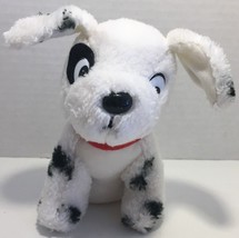 Disney 101 Dalmatians puppy smooth tummy plush black spot patch eye vintage sits - £7.77 GBP