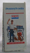 Vintage 1977 Exxon Pennsylvania Road Map - $9.89