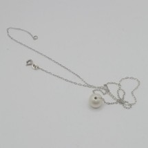 Sterling pearl necklace - $40.00