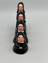Vintage Department 56 Snow Village Singing Nuns Porcelain Figurine - £13.80 GBP