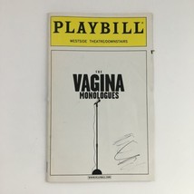 2001 Playbill Westside Theatre Present Julie Halston in The Vagina Monol... - $19.00