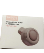 Portable Silent Mini Bladeless Fan Clip On Small Adjustable 3-Speed NEW - $318.62 MXN